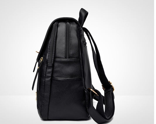 Orlena Leather Backpack