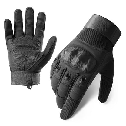 GuardFlex Leather Tactical Gloves