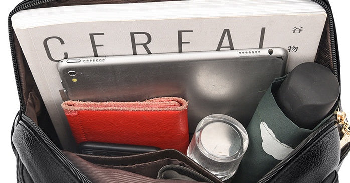 Orlena Leather Backpack