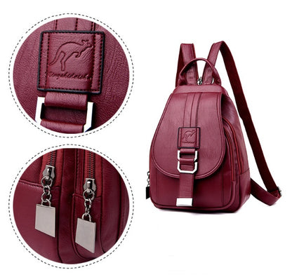 Levora Women's Leather Backpack