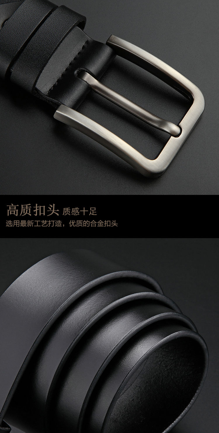 Aurello Men's Leather Belt