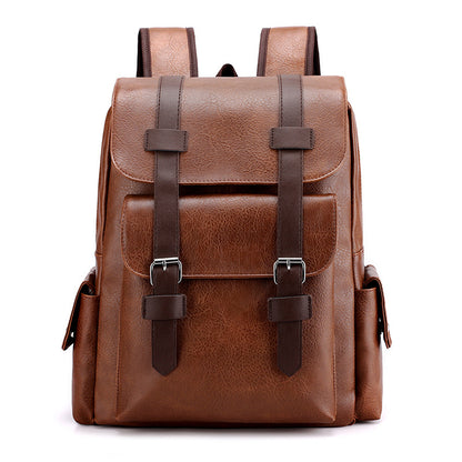 Mavelle Men's Leather Backpack