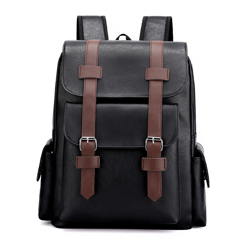 Mavelle Men's Leather Backpack