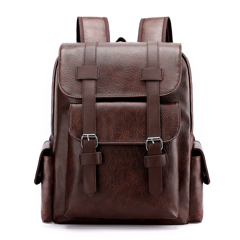 Mavelle Men's Leather Backpack