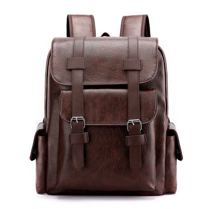 Mavelle Men's Leather Backpack