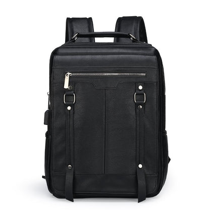 Corvane Leather Backpack
