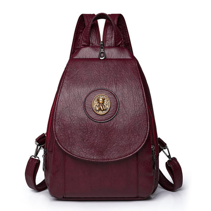 Norvian Women's Leather Backpack