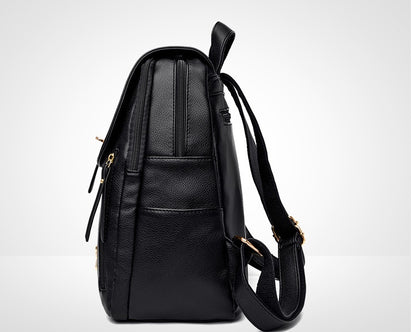 Orlena Leather Backpack