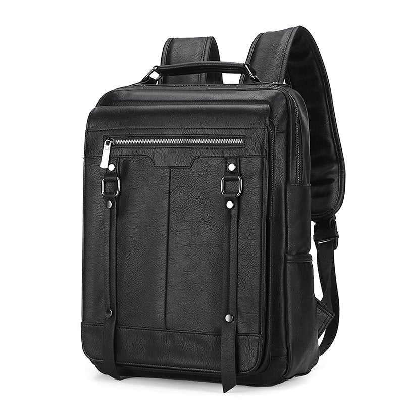 Corvane Leather Backpack