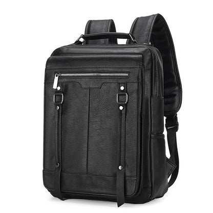 Corvane Leather Backpack