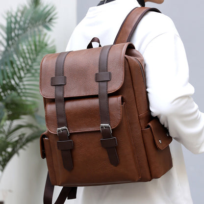 Rovelle Men's Leather Backpack