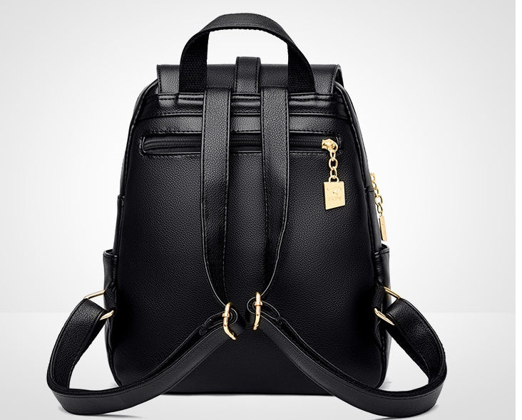 Orlena Leather Backpack