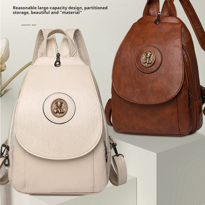 Norvian Women's Leather Backpack