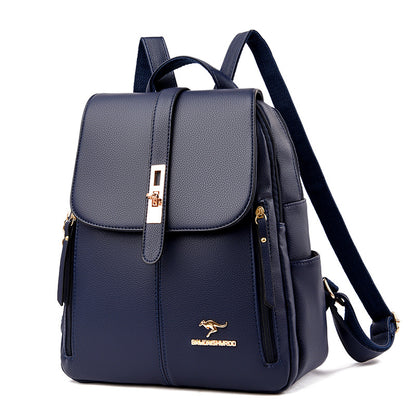 Orlena Leather Backpack