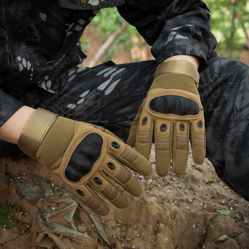 GuardFlex Leather Tactical Gloves