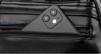 Orlena Leather Backpack