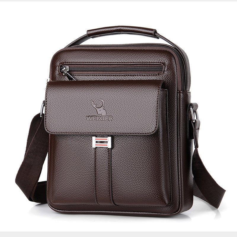 Selvian Men's Leather Bag
