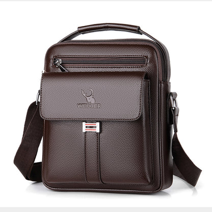 Selvian Men's Leather Bag