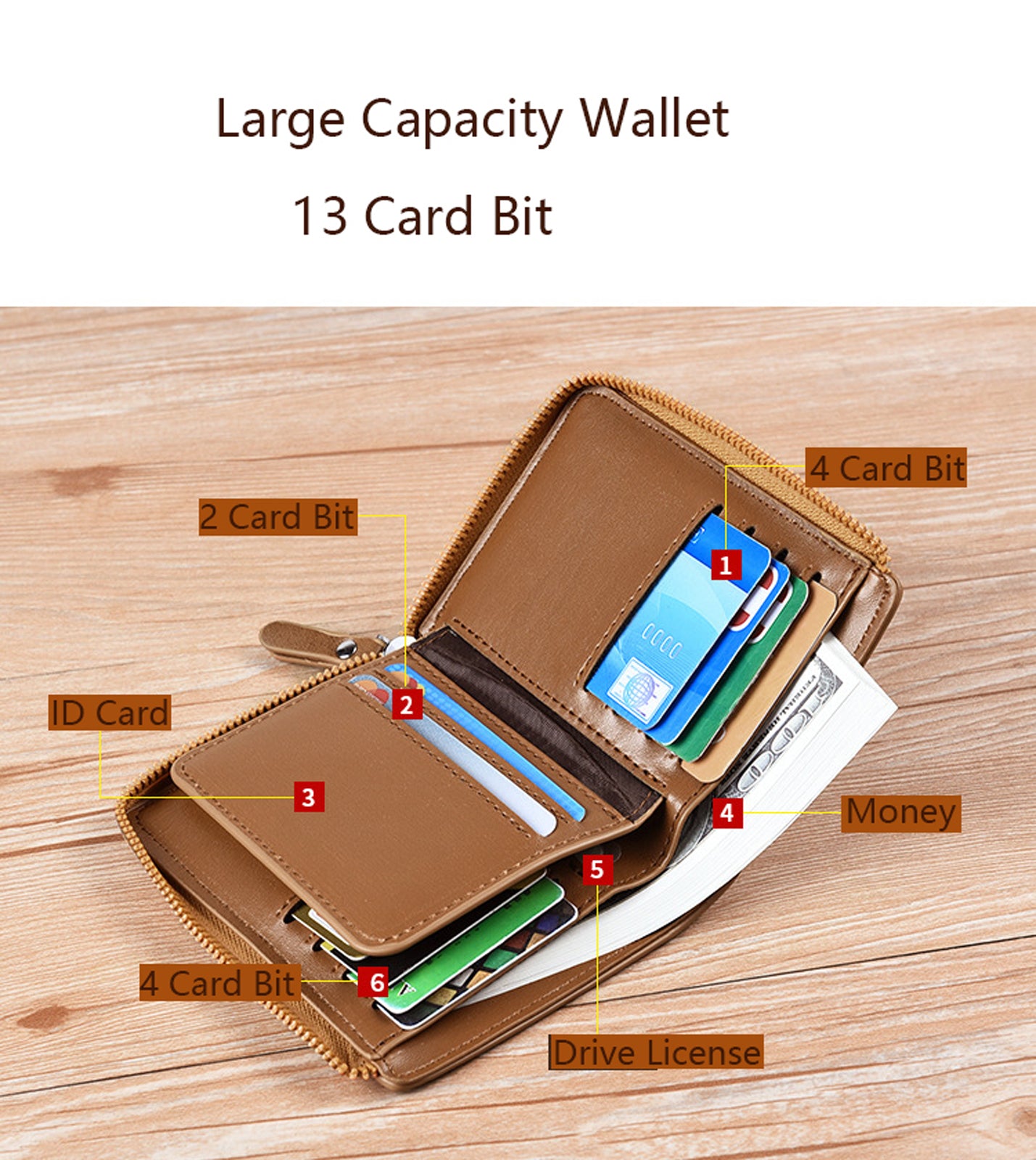 Lioren Men's Leather Wallet