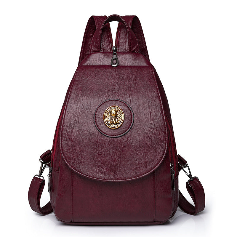 Norvian Women's Leather Backpack