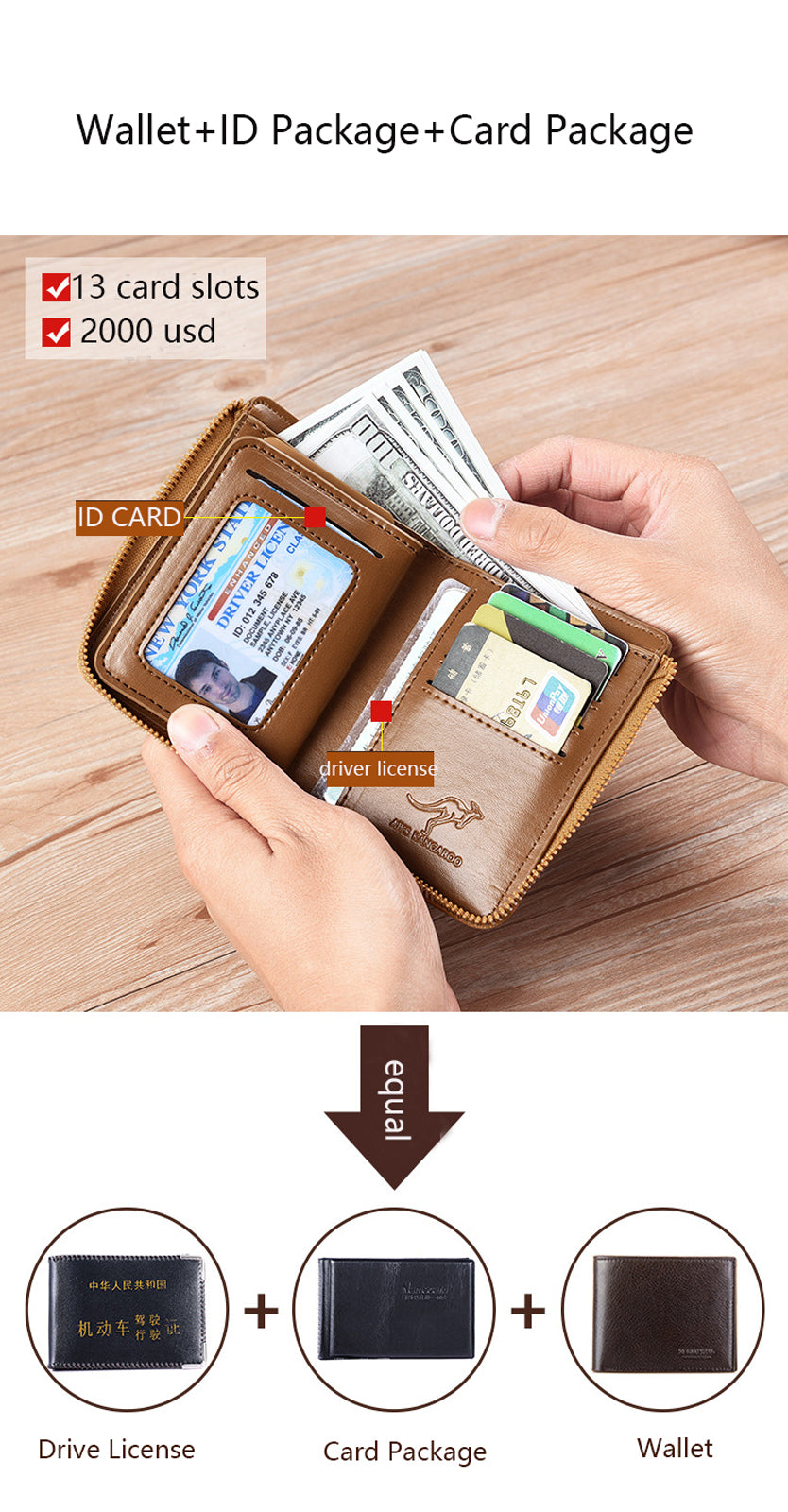 Lioren Men's Leather Wallet
