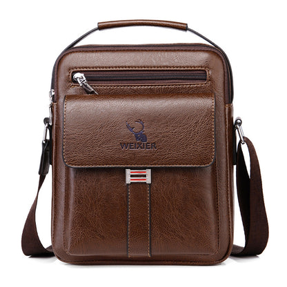 Selvian Men's Leather Bag