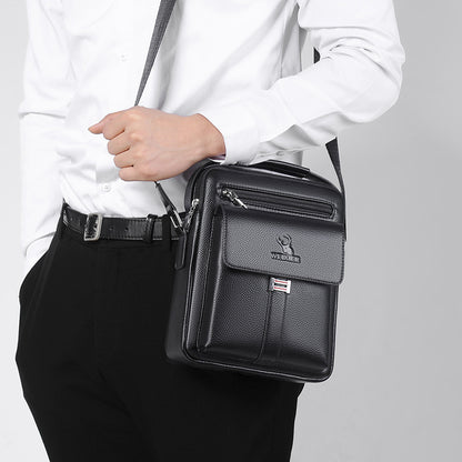 Selvian Men's Leather Bag